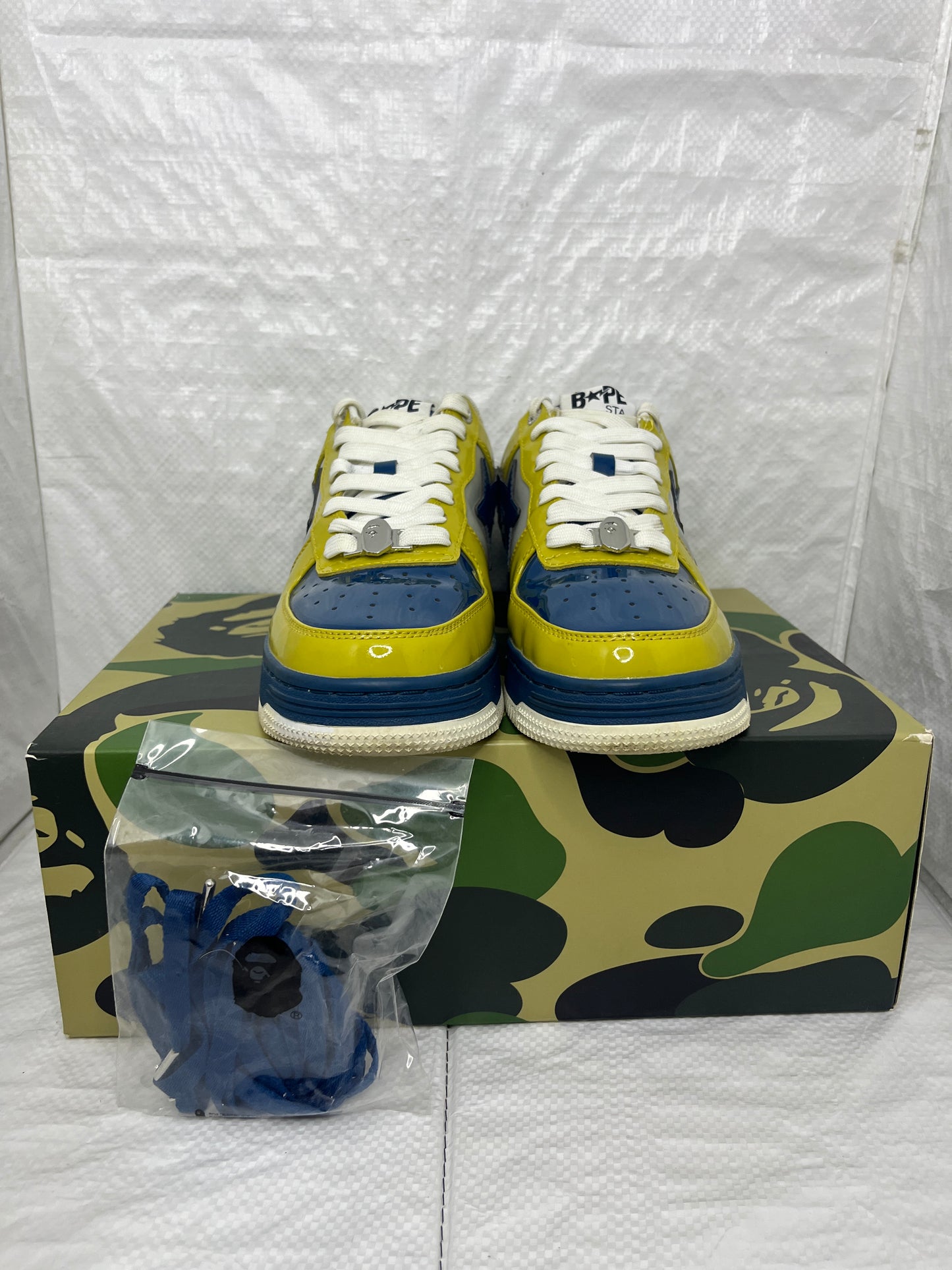 Bape Sta Low ‘Blue Yellow’