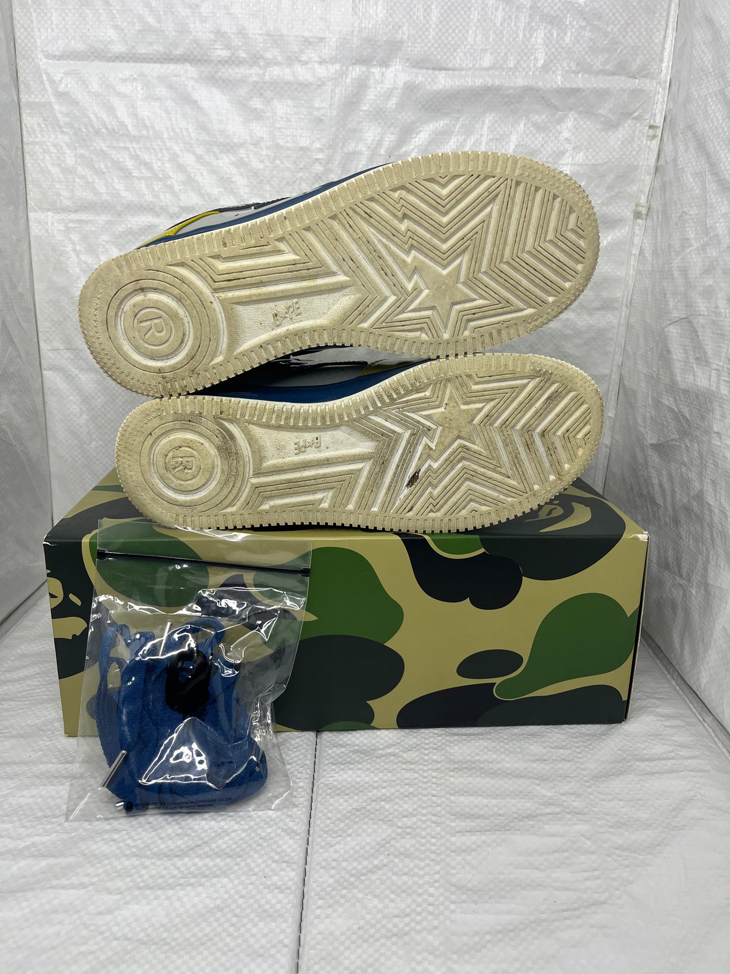Bape Sta Low ‘Blue Yellow’