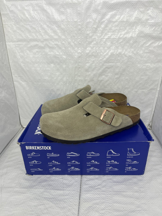Birkenstock Boston ‘Taupe’ Narrow Toe