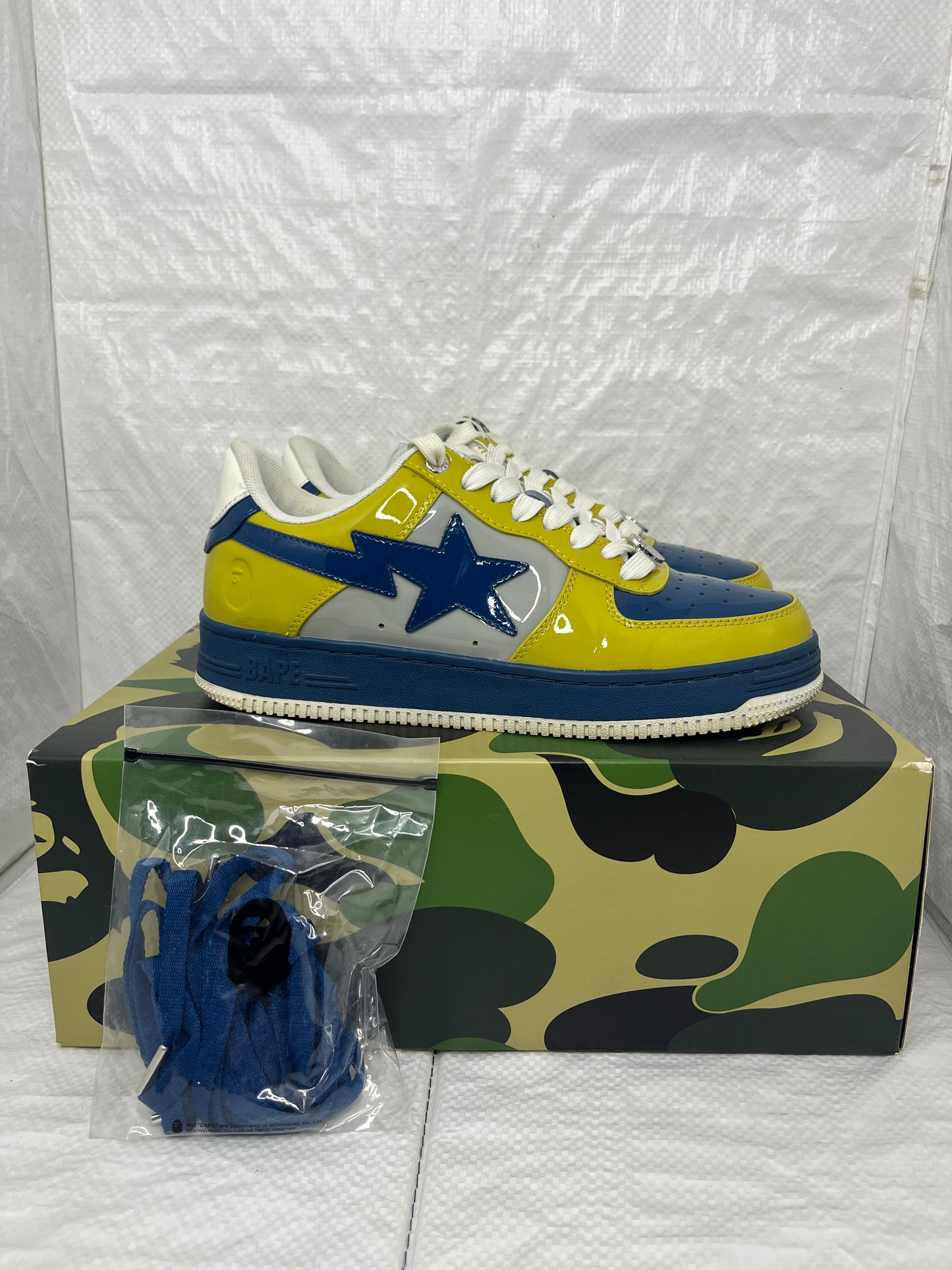 Bape Sta Low ‘Blue Yellow’