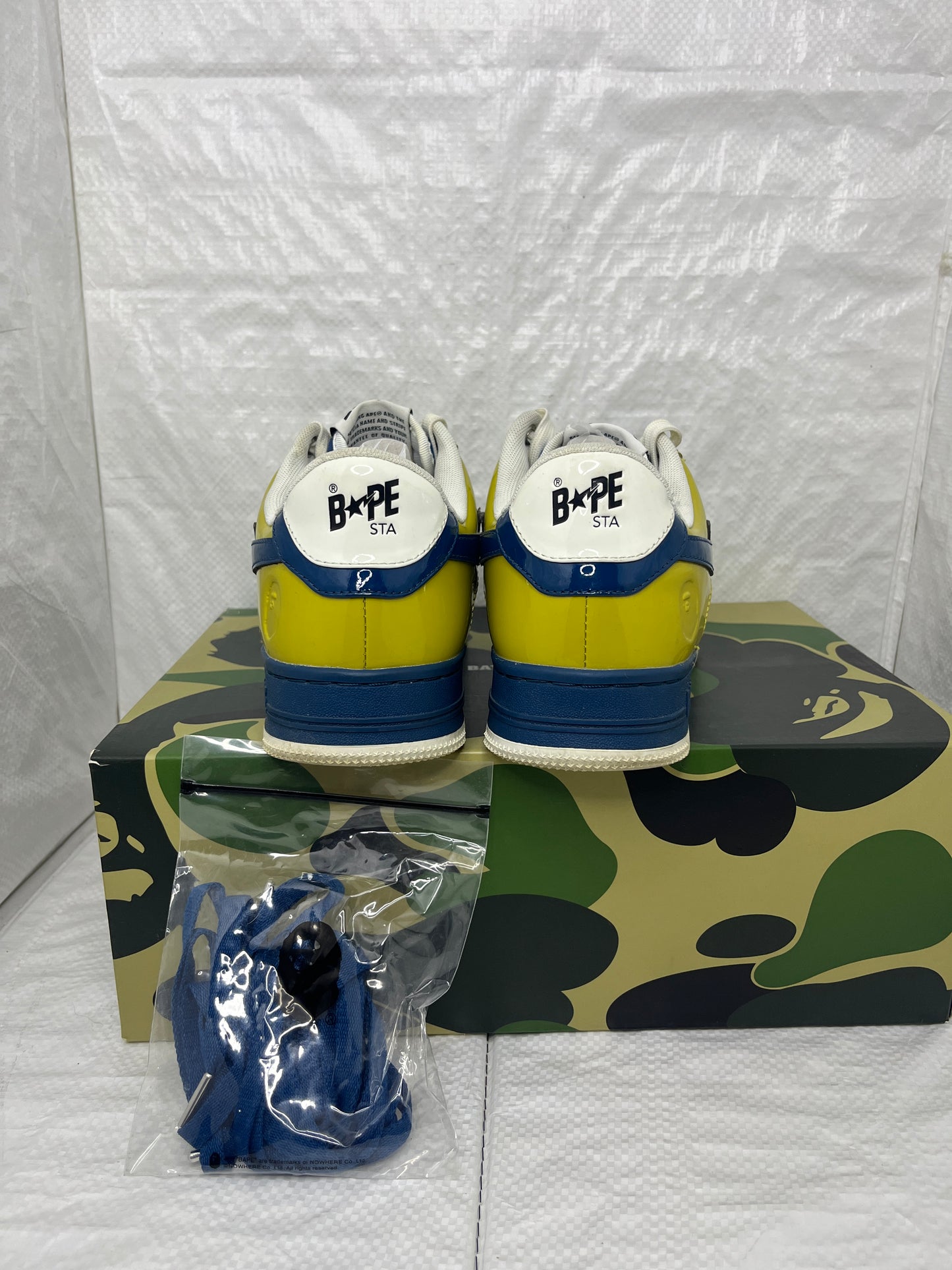 Bape Sta Low ‘Blue Yellow’