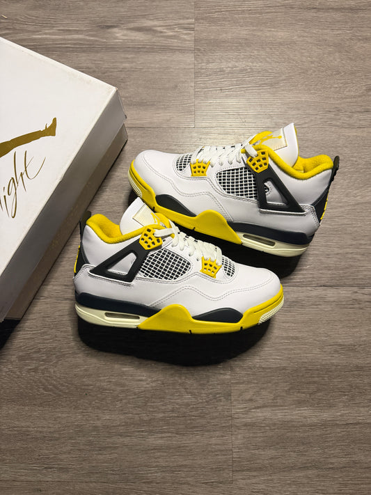 JORDAN 4 RETRO 'VIVID SULFUR'