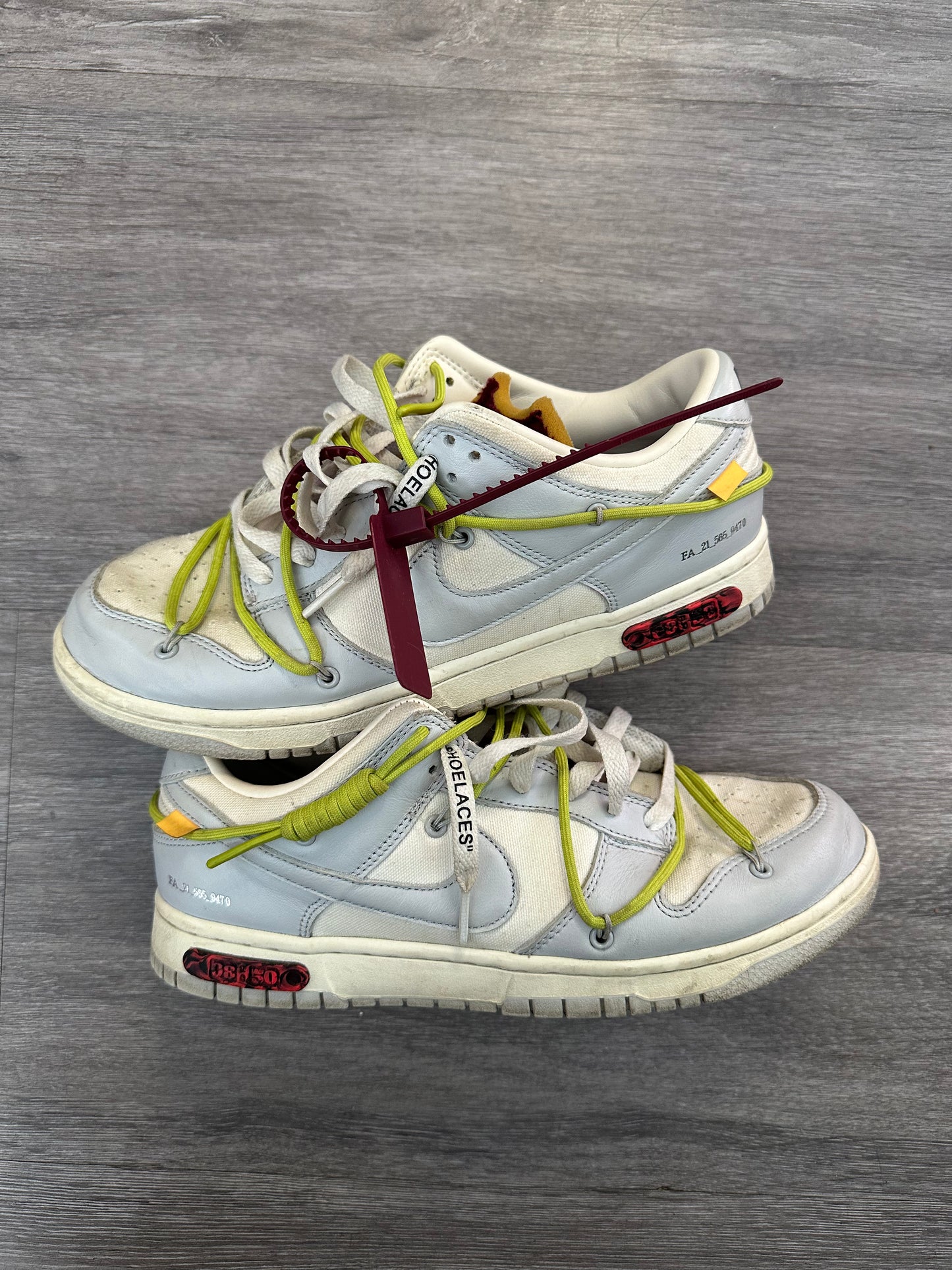 Nike Dunk Low OFFWHITE Lot 8