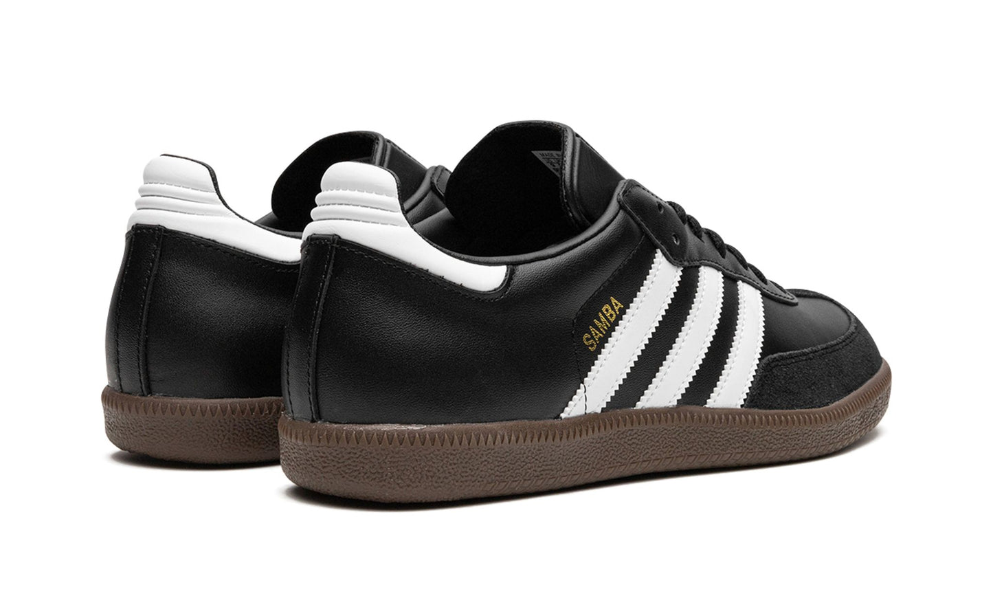 Samba Leather Black White